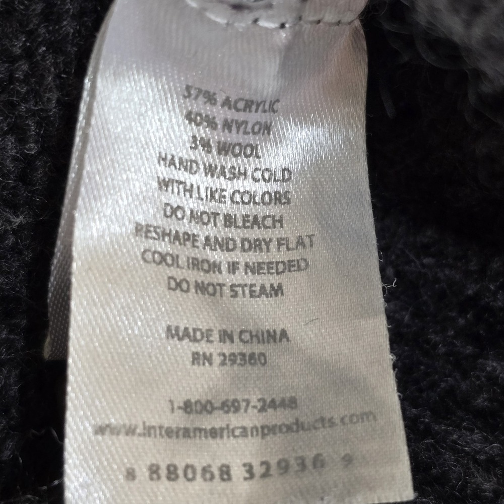 dip Men XXL Gray Sweater Shawl Collar Button Pullover Ribbed Knit Wool Blend - Picture 9 of 10